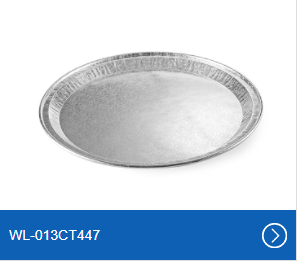 OEM rynkefri aluminiumsbeholder med låg til catering